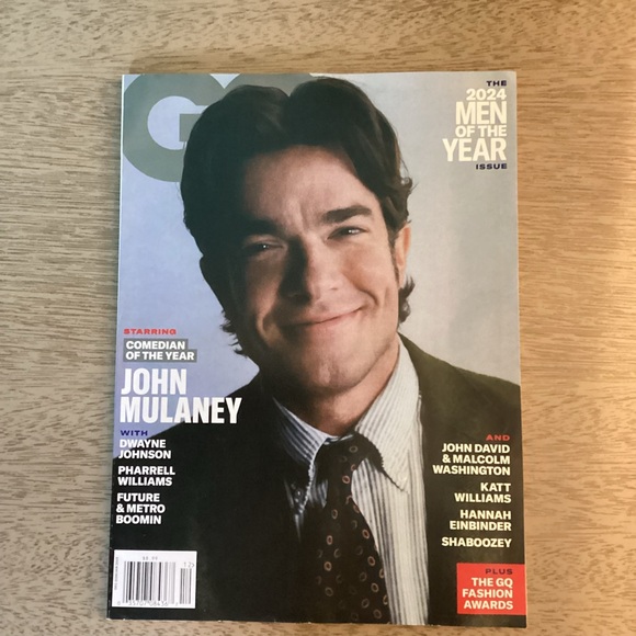 Fashion Magazine Other - GQ Magazine featuring John Mulaney December 2024/January 2025 Issue